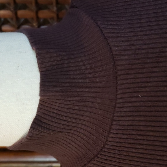 LOFT by ANN TAYLOR Sleeveless Mock-Turtle Knit Top - Medium - EUC - Picture 5 of 10